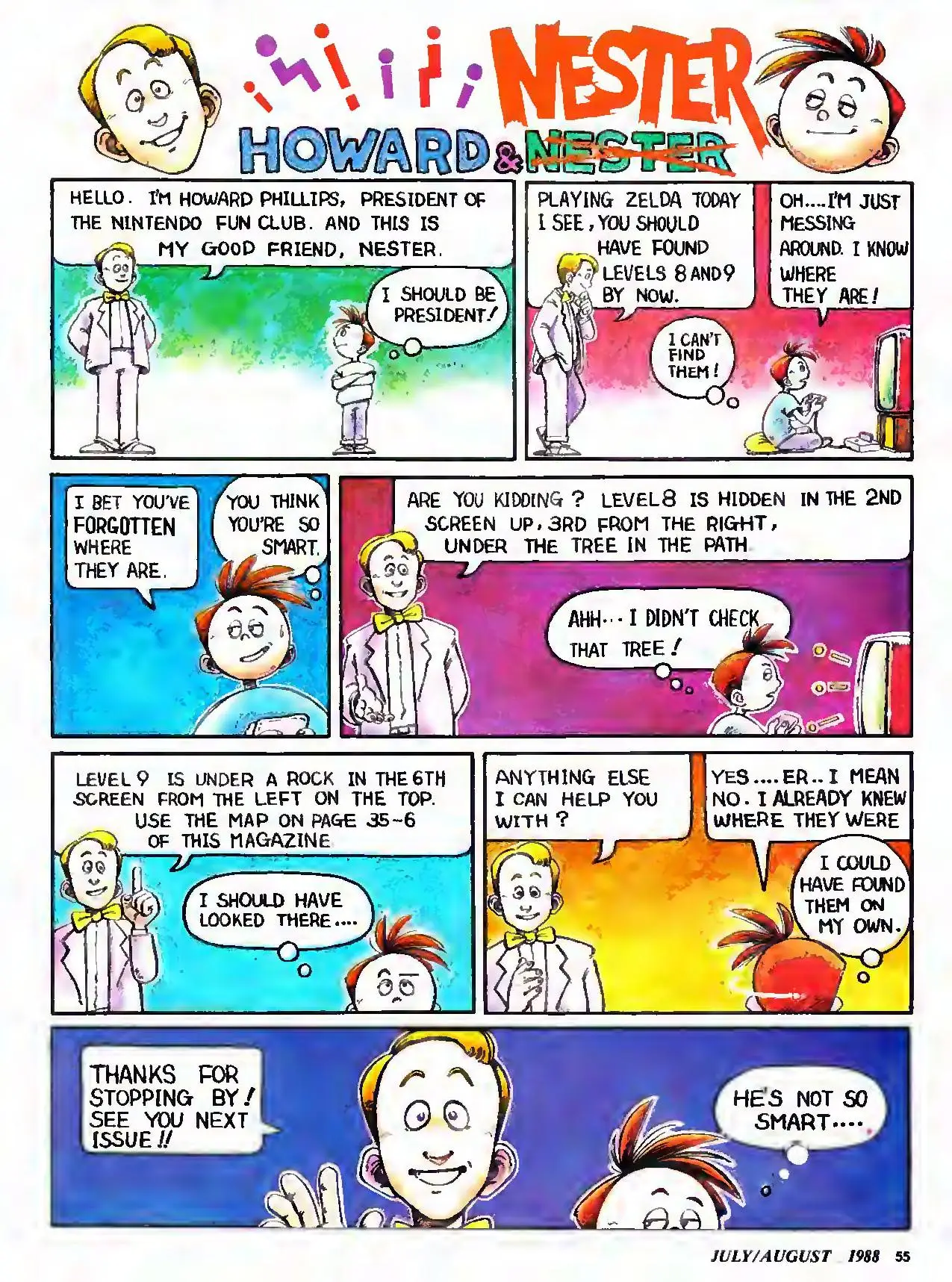 Howard & Nester, first page