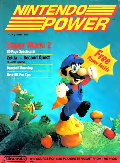 Nintendo Power issue 1 — Super Mario Bros. 2