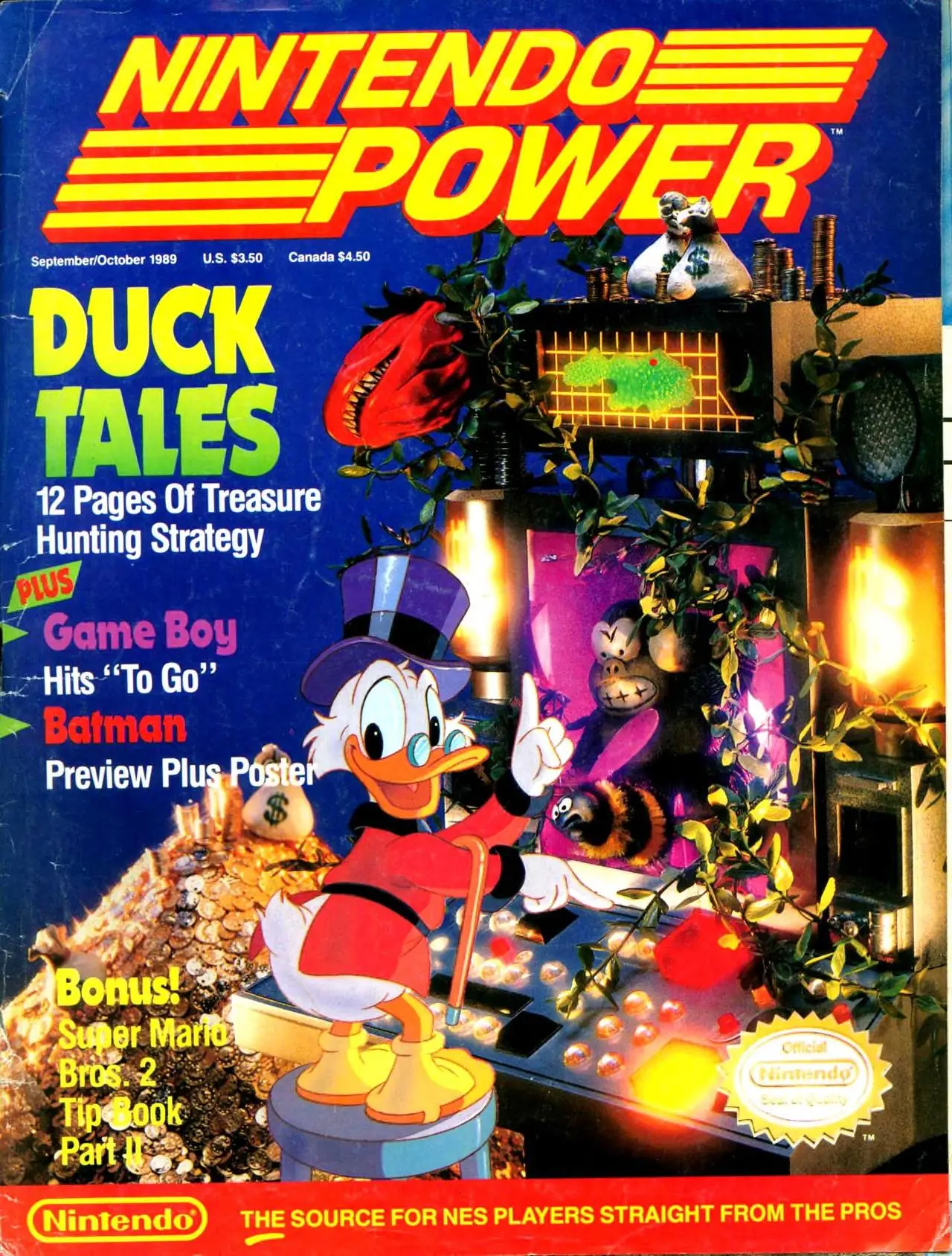 Nintendo Power issue 8 cover — Duck Tales