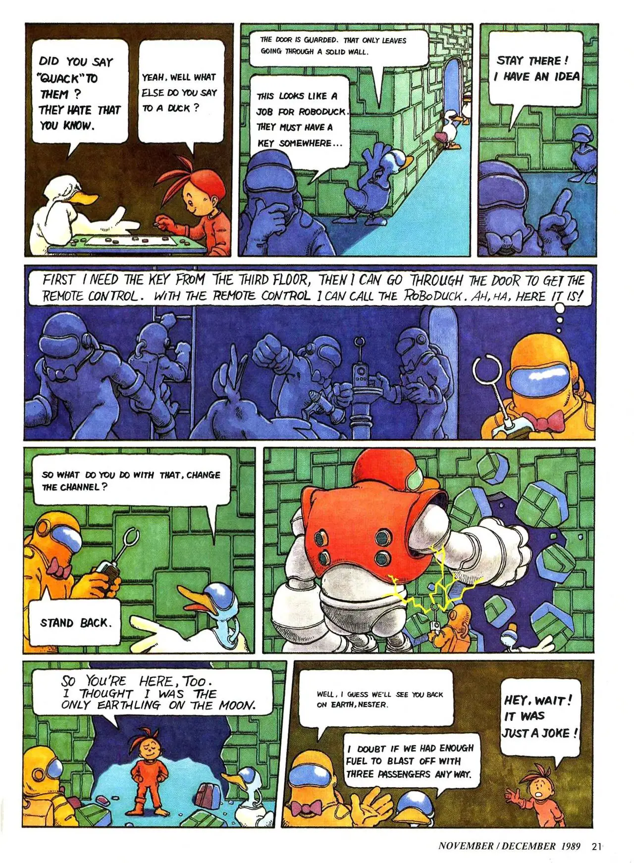 Howard & Nester from Nintendo Power issue 9, part 2