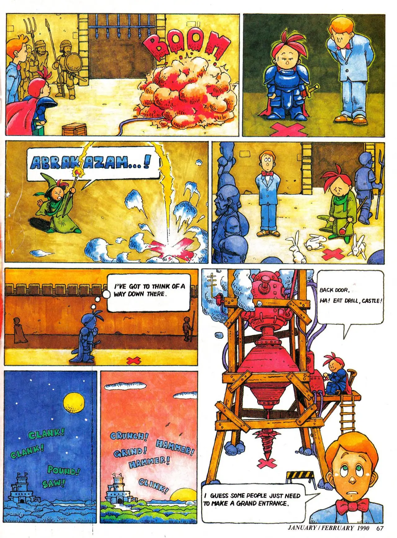 Howard & Nester from Nintendo Power issue 10, part 2