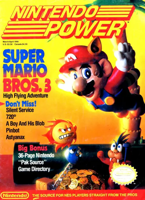 Nintendo Power issue 11 cover — Super Mario Bros 3