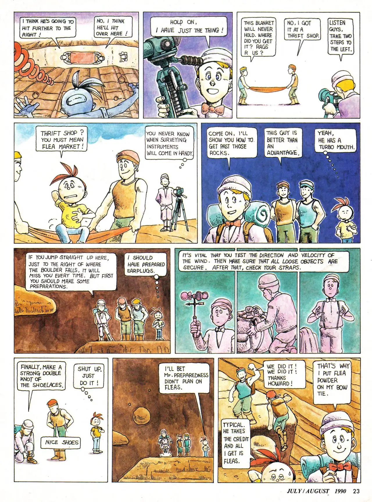 Howard & Nester from Nintendo Power issue 14, part 2