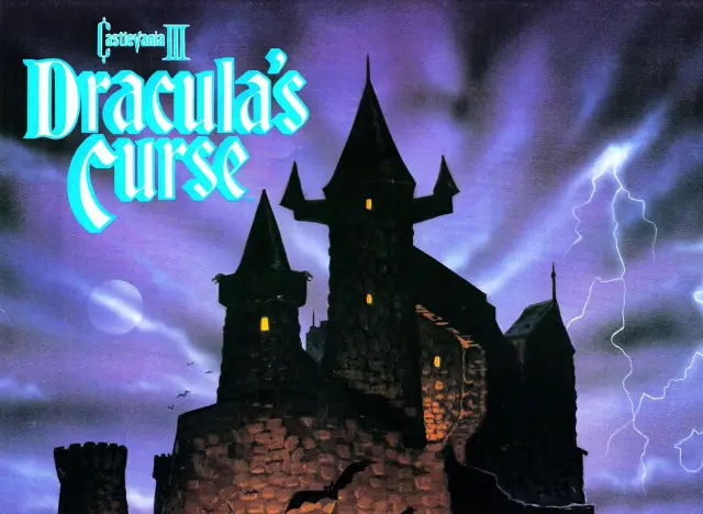 Pull-out poster from Nintendo Power issue 14 — Castlevania III: Dracula's Curse