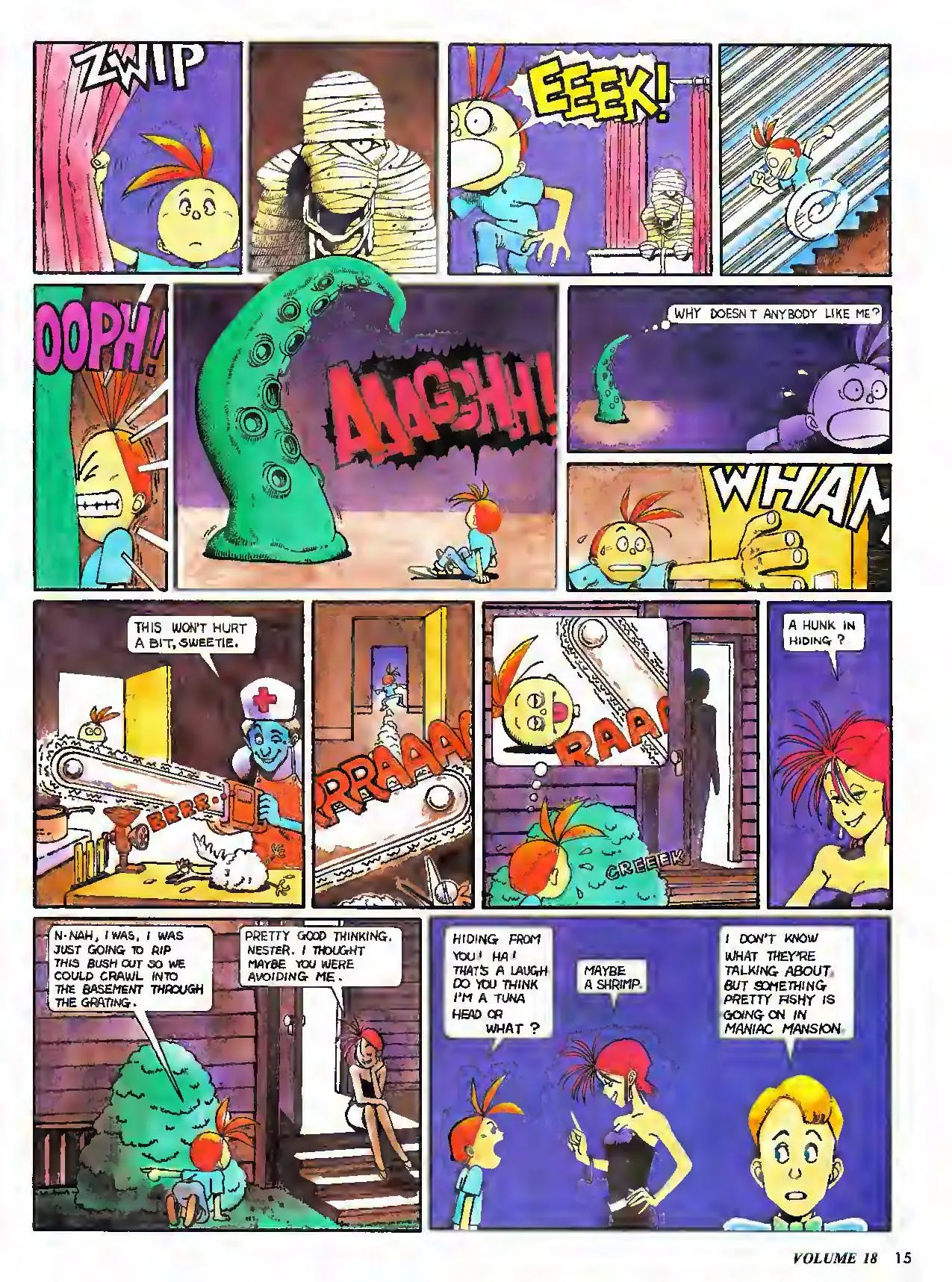 Howard & Nester from Nintendo Power issue 18, page 15