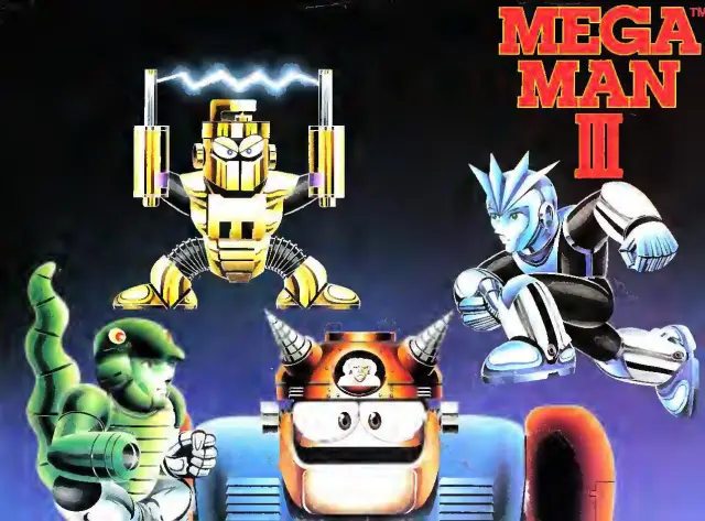 Pull-out poster from Nintendo Power issue 18 — Mega Man 3