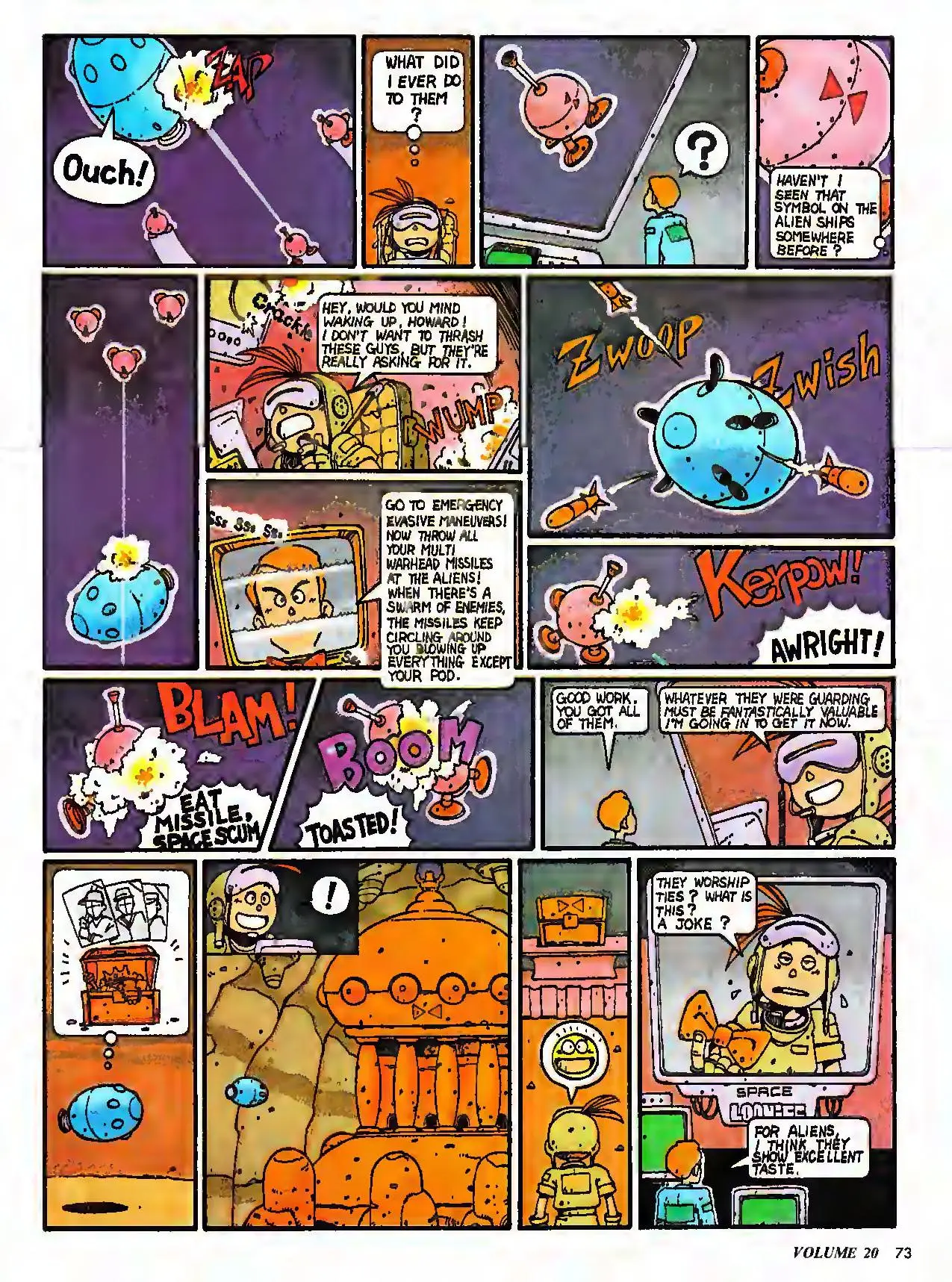 Howard & Nester from Nintendo Power issue 20, page 73