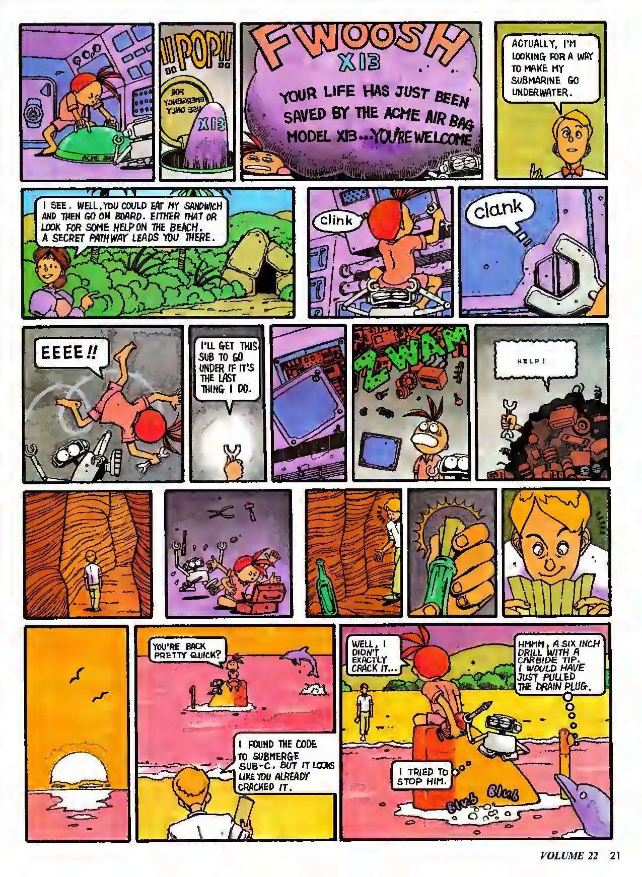 Howard & Nester from Nintendo Power issue 22, page 21