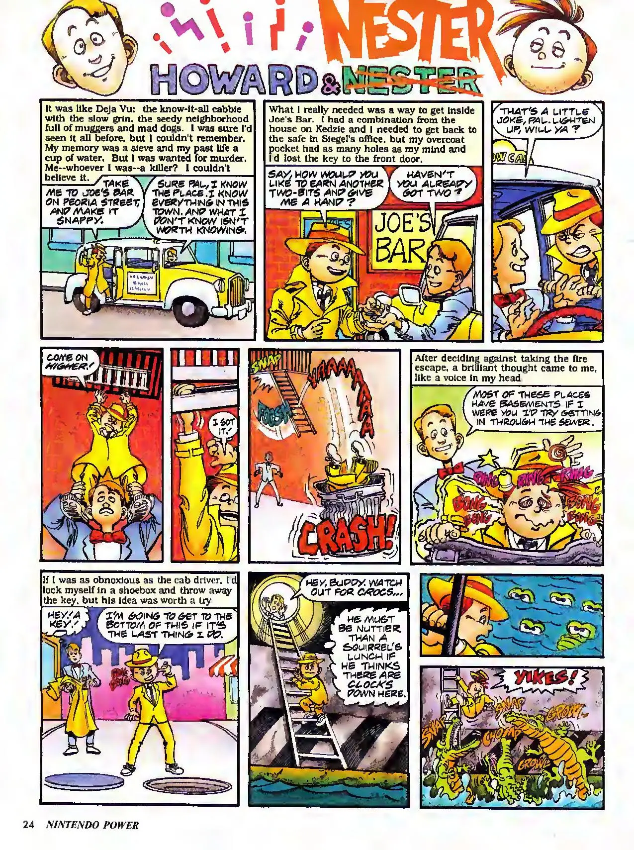 Howard & Nester from Nintendo Power issue 23, page 24