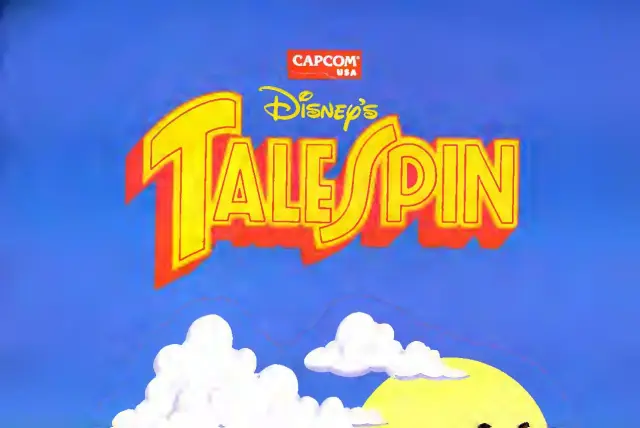 Pull-out poster from Nintendo Power issue 24 — TaleSpin