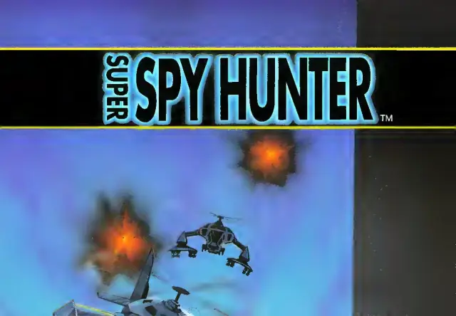 Pull-out poster from Nintendo Power issue 25 — Super Spy Hunter