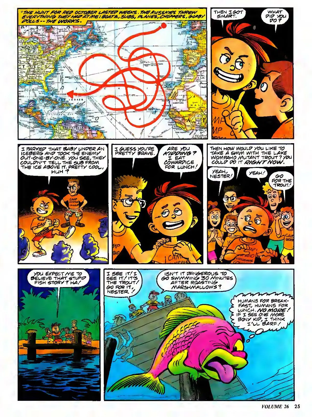 Nester's Adventures from Nintendo Power issue 26, page 25