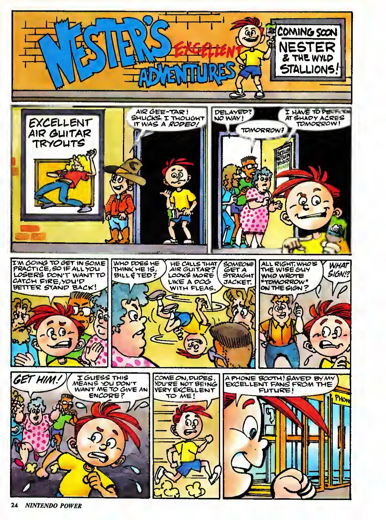 Nester's Adventures from Nintendo Power issue 28, page 24