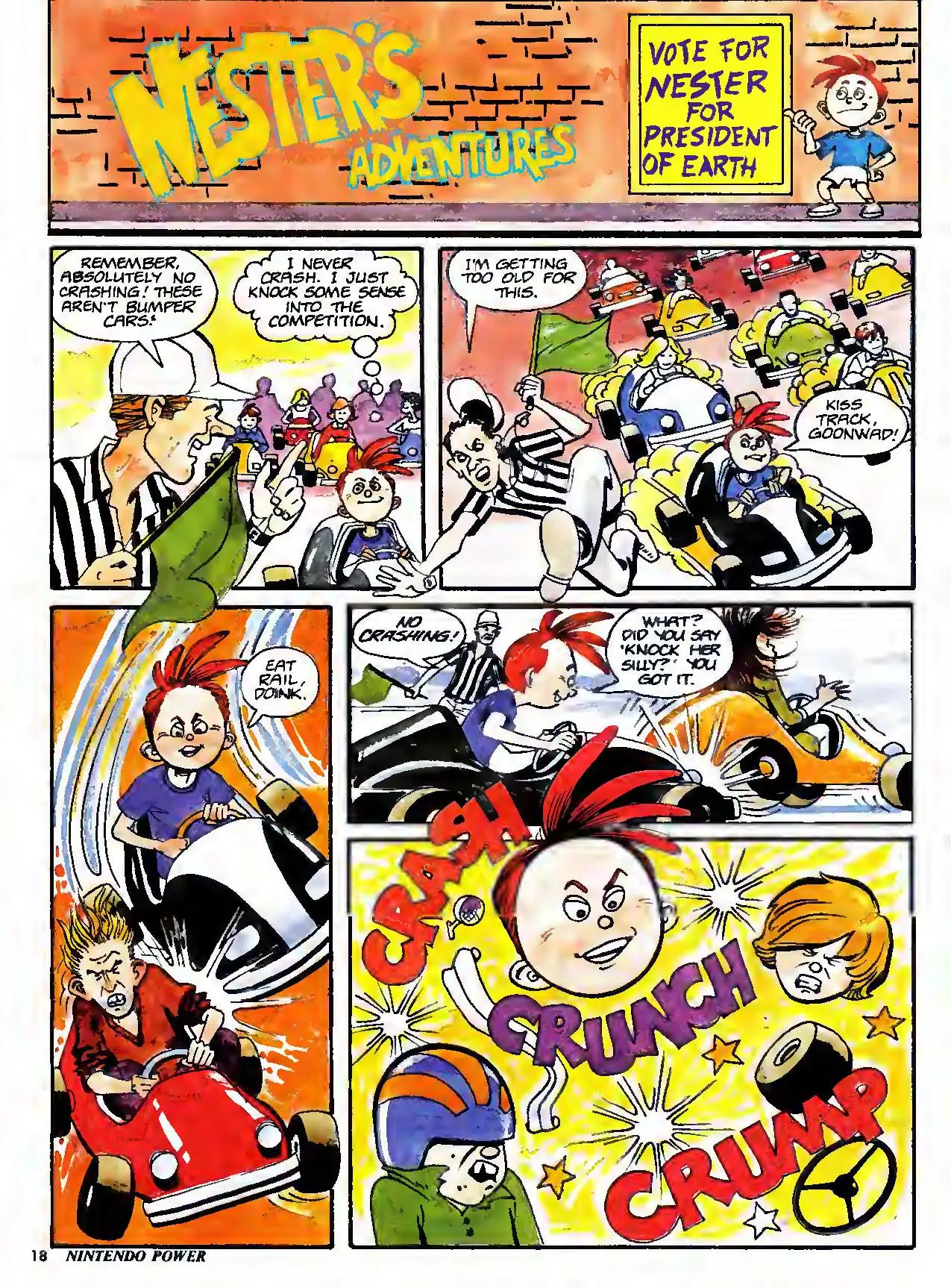 Nester's Adventures from Nintendo Power issue 30, page 18