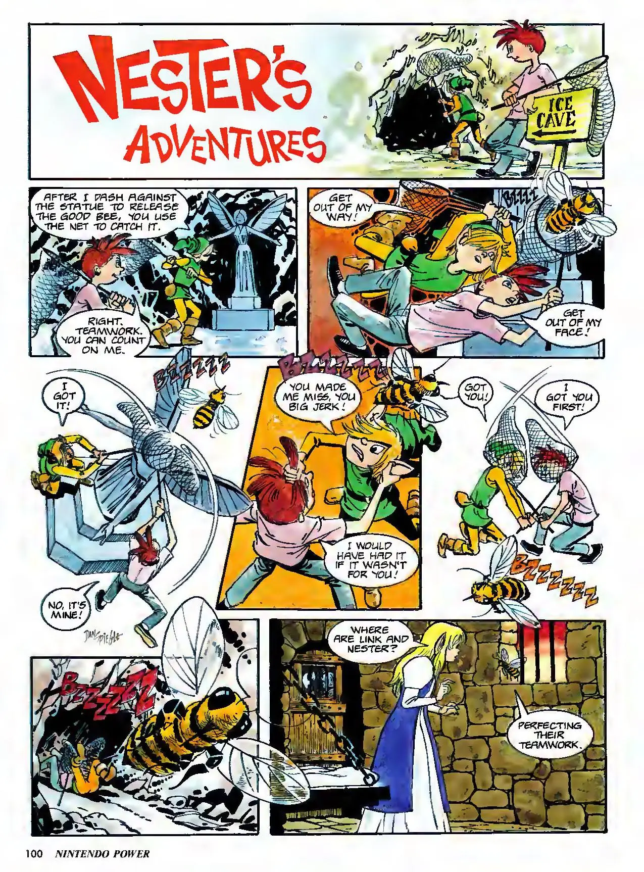 Nester's Adventures from Nintendo Power issue 36, page 100