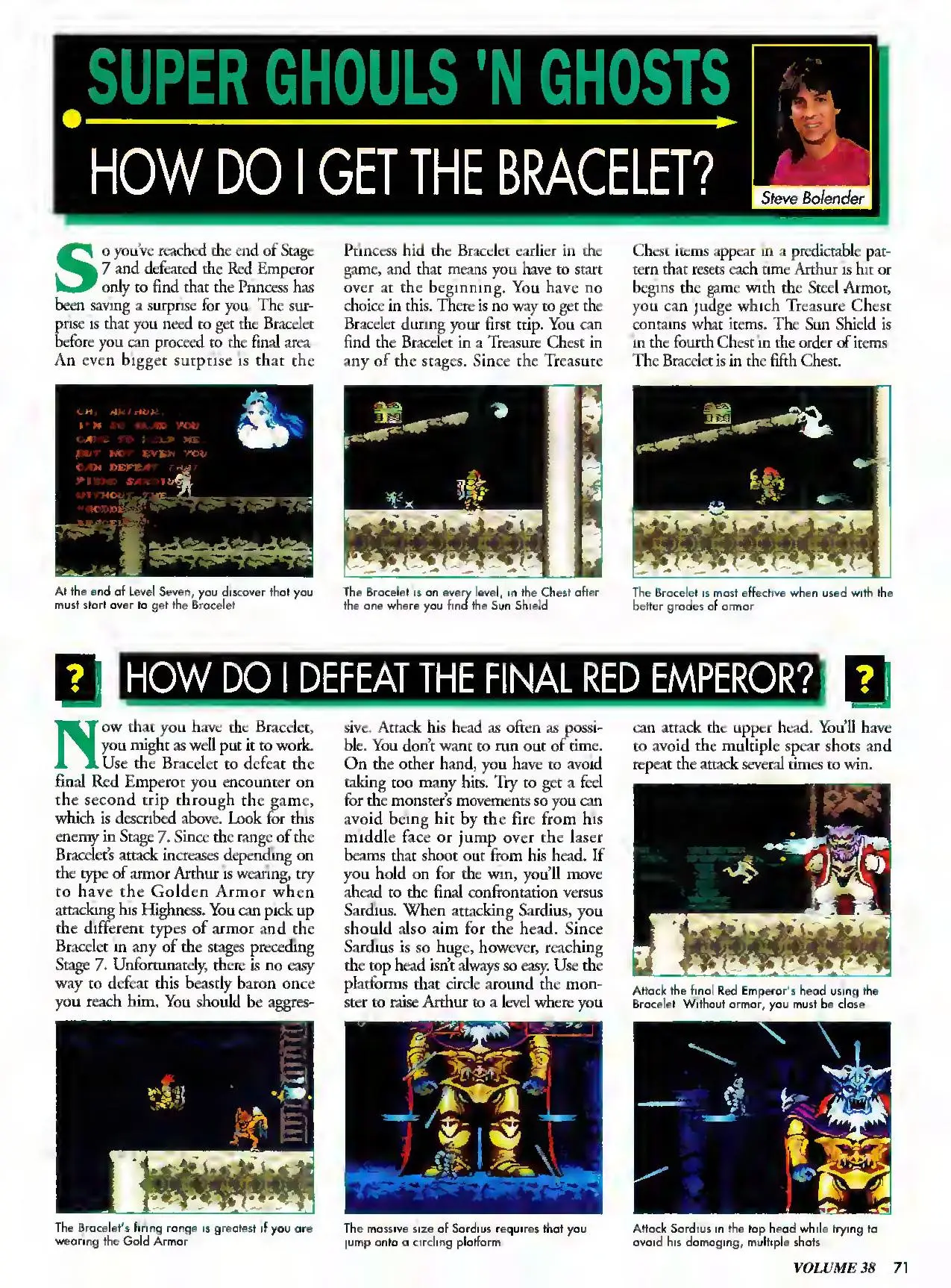 Counselor's Corner from Nintendo Power issue 38, page 71