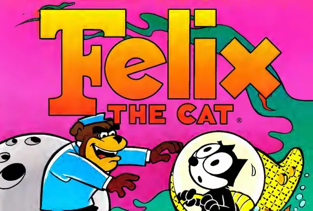 Pull-out poster from Nintendo Power issue 39 — Felix the Cat
