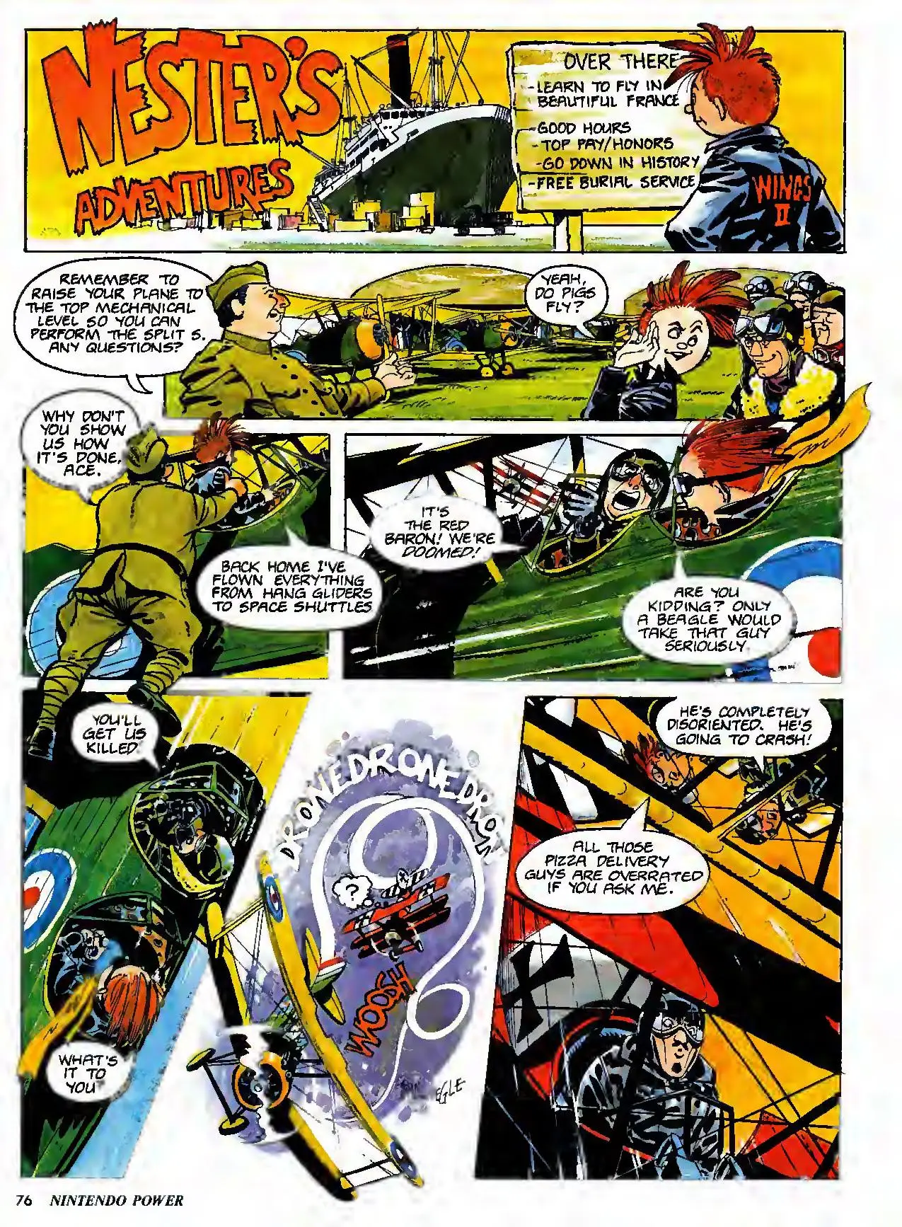 Nester's Adventures from Nintendo Power issue 40, page 76