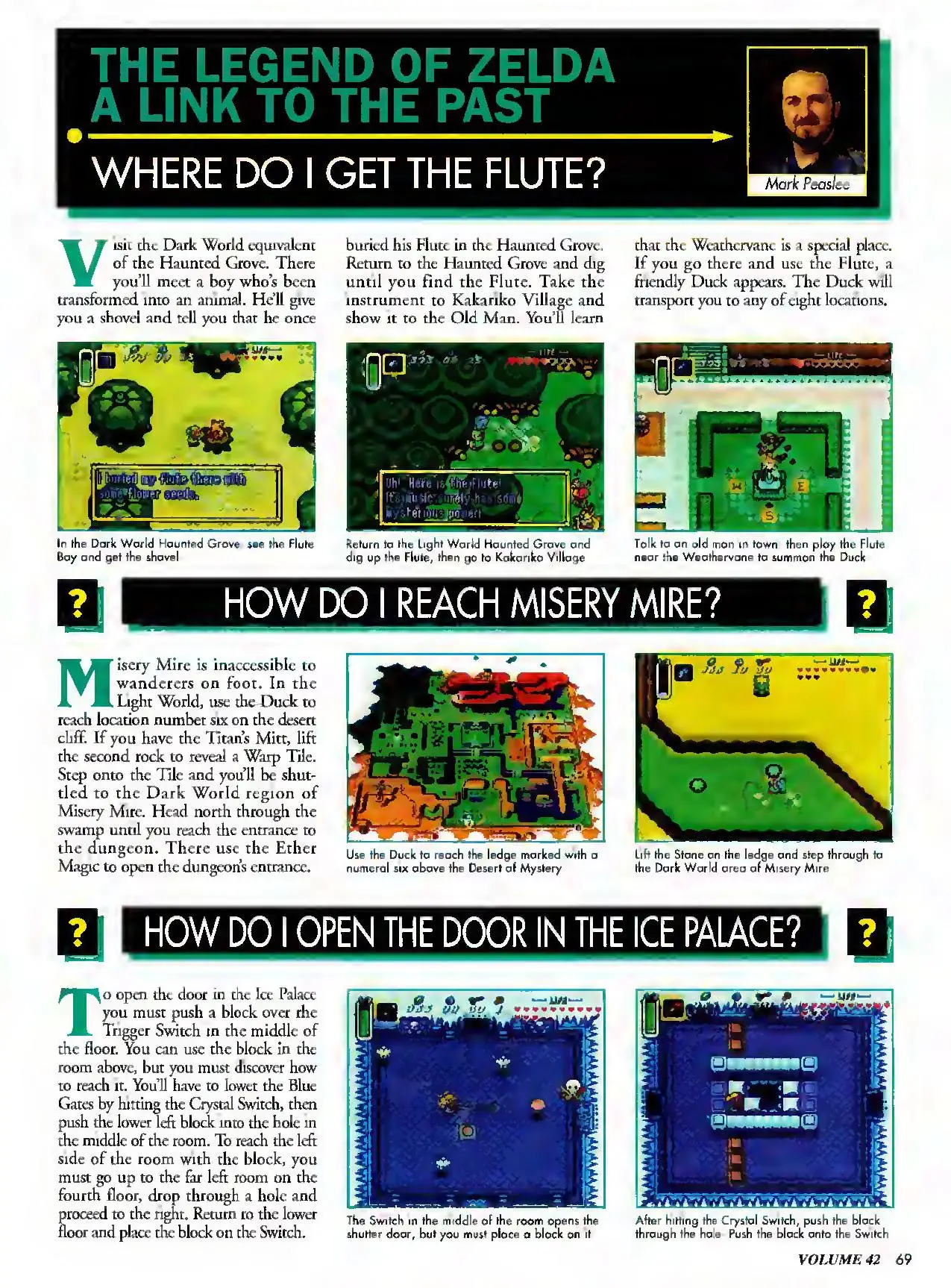 Counselor's Corner from Nintendo Power issue 42, page 69