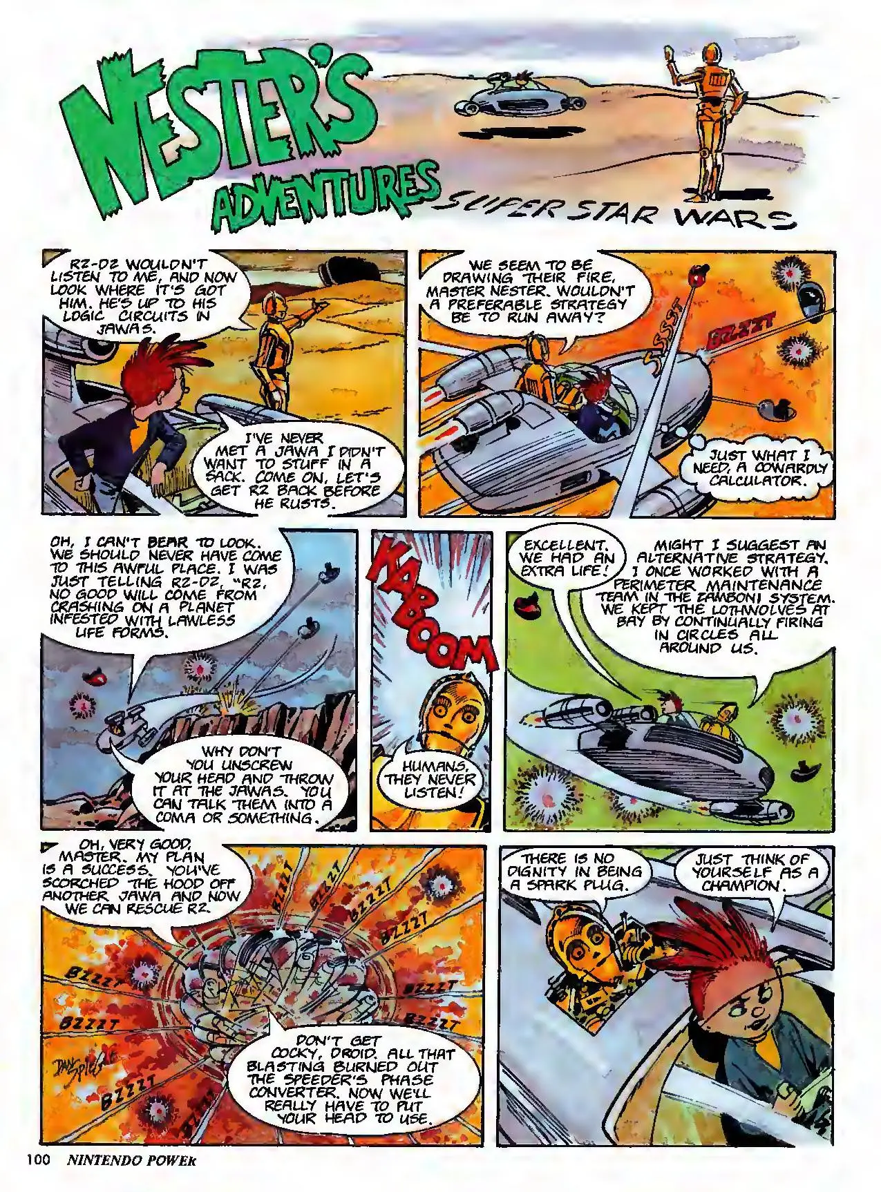 Nester's Adventures from Nintendo Power issue 43, page 100
