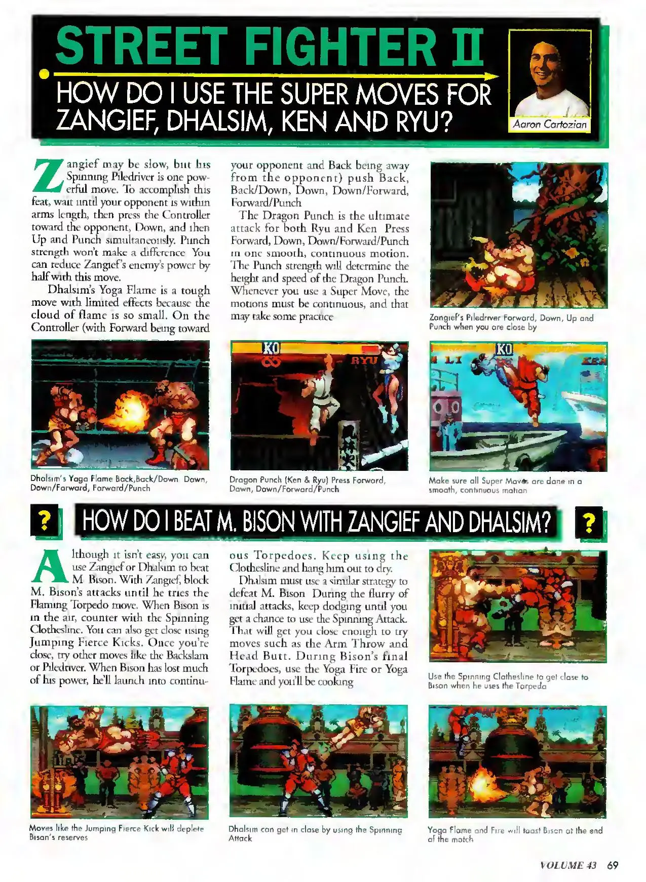 Counselor's Corner from Nintendo Power issue 43, page 69