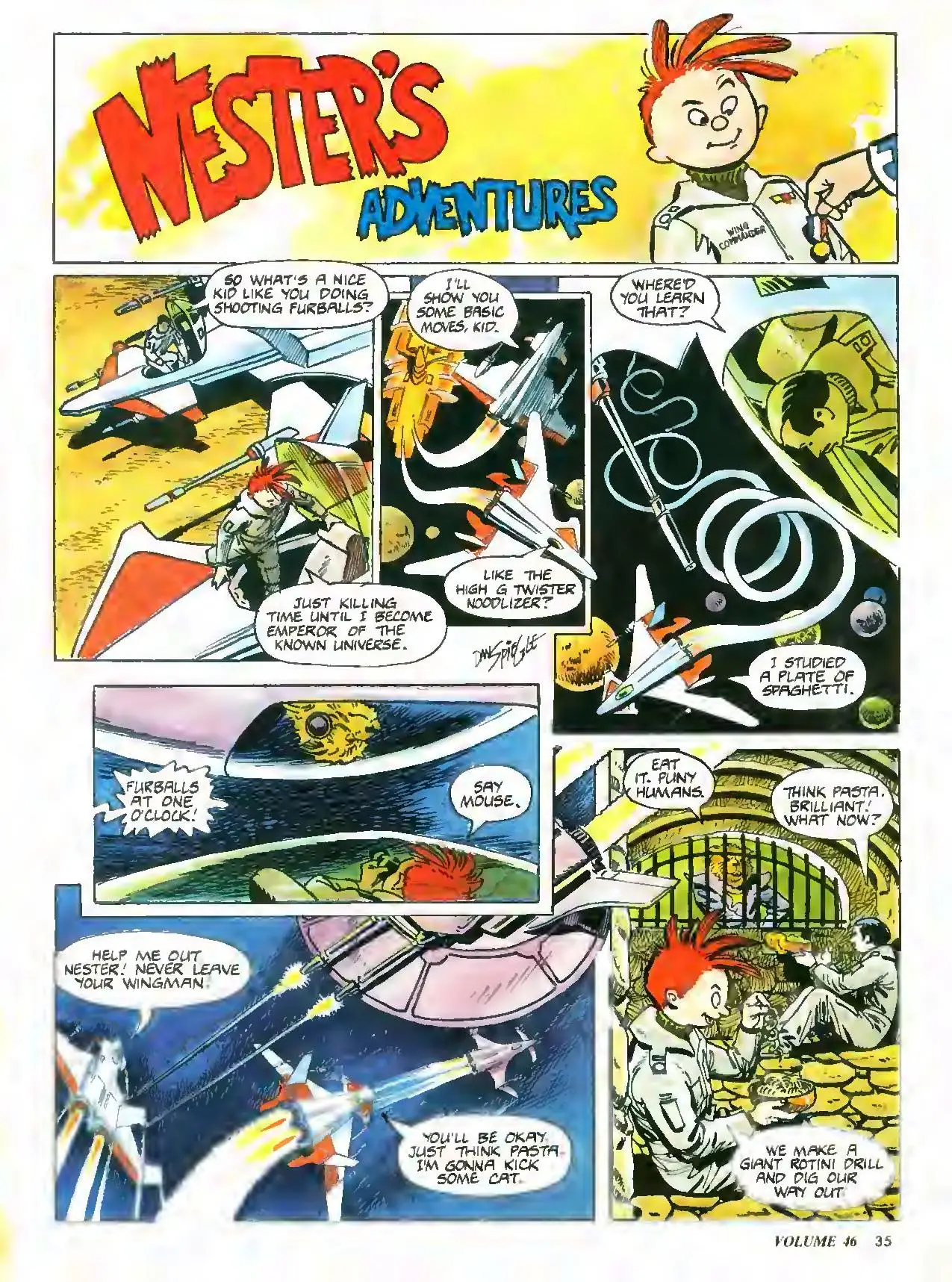 Nester's Adventures from Nintendo Power issue 46, page 35