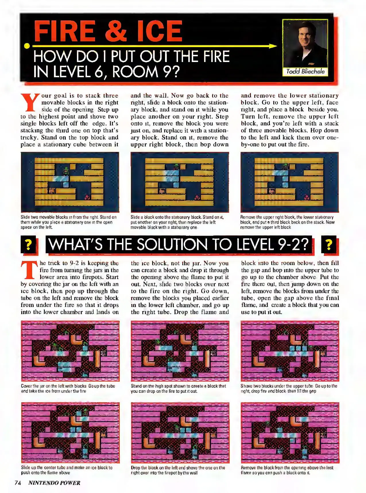 Counselor's Corner from Nintendo Power issue 50, page 74