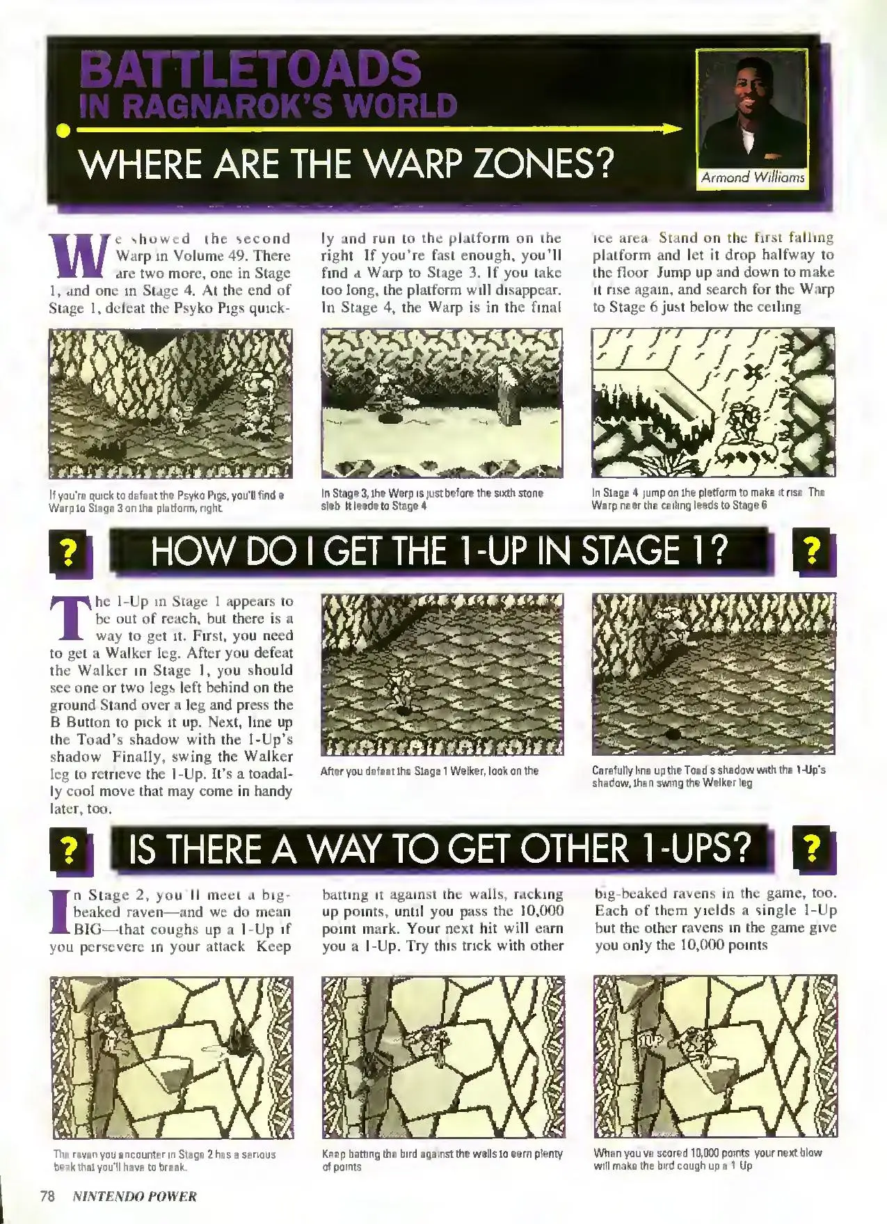 Counselor's Corner from Nintendo Power issue 52, page 78