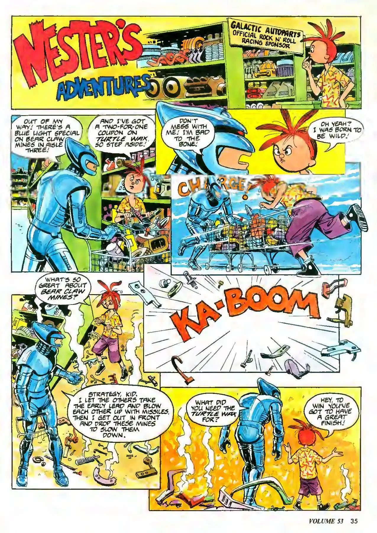 Nester's Adventures from Nintendo Power issue 53, page 35