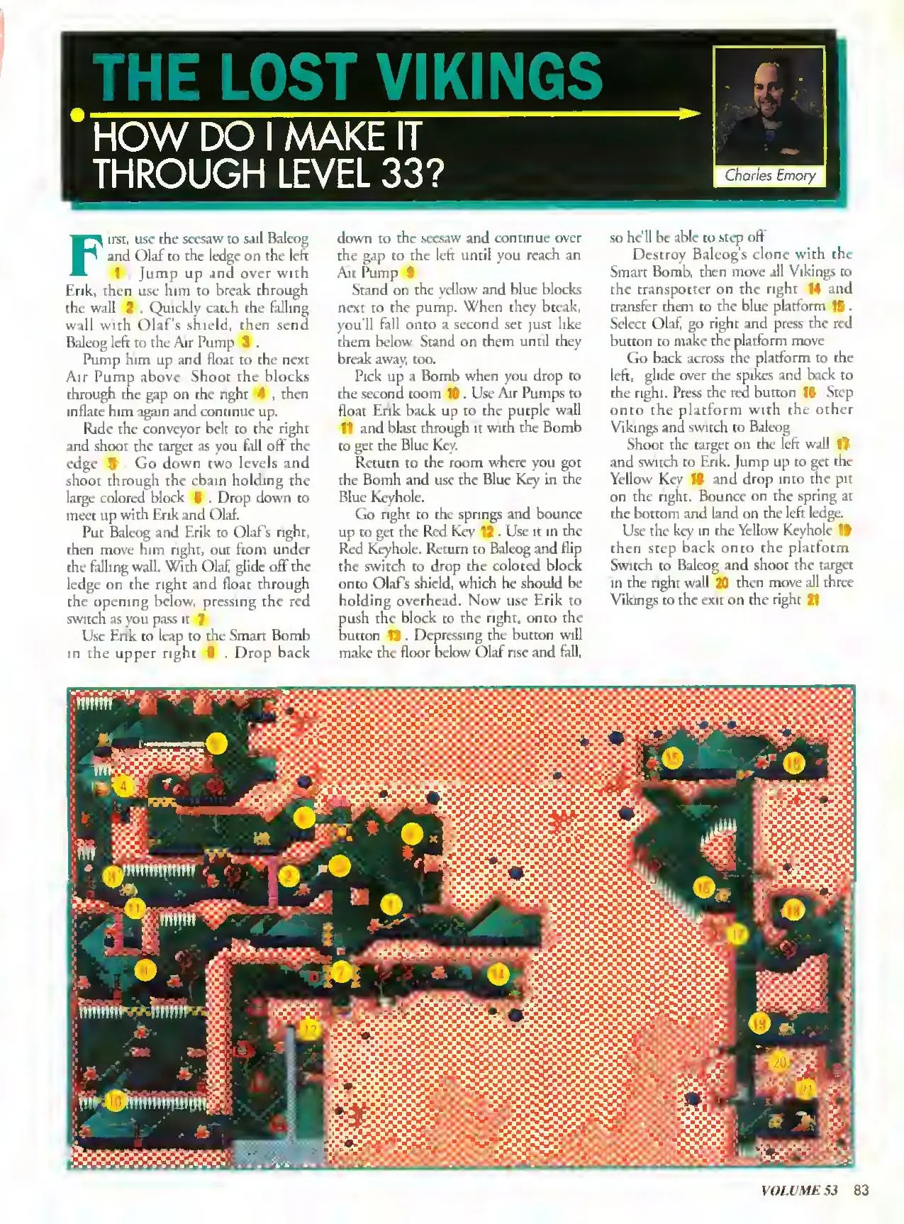 Counselor's Corner from Nintendo Power issue 53, page 83