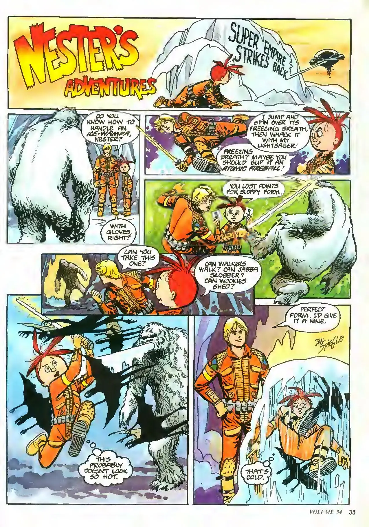 Nester's Adventures from Nintendo Power issue 54, page 35