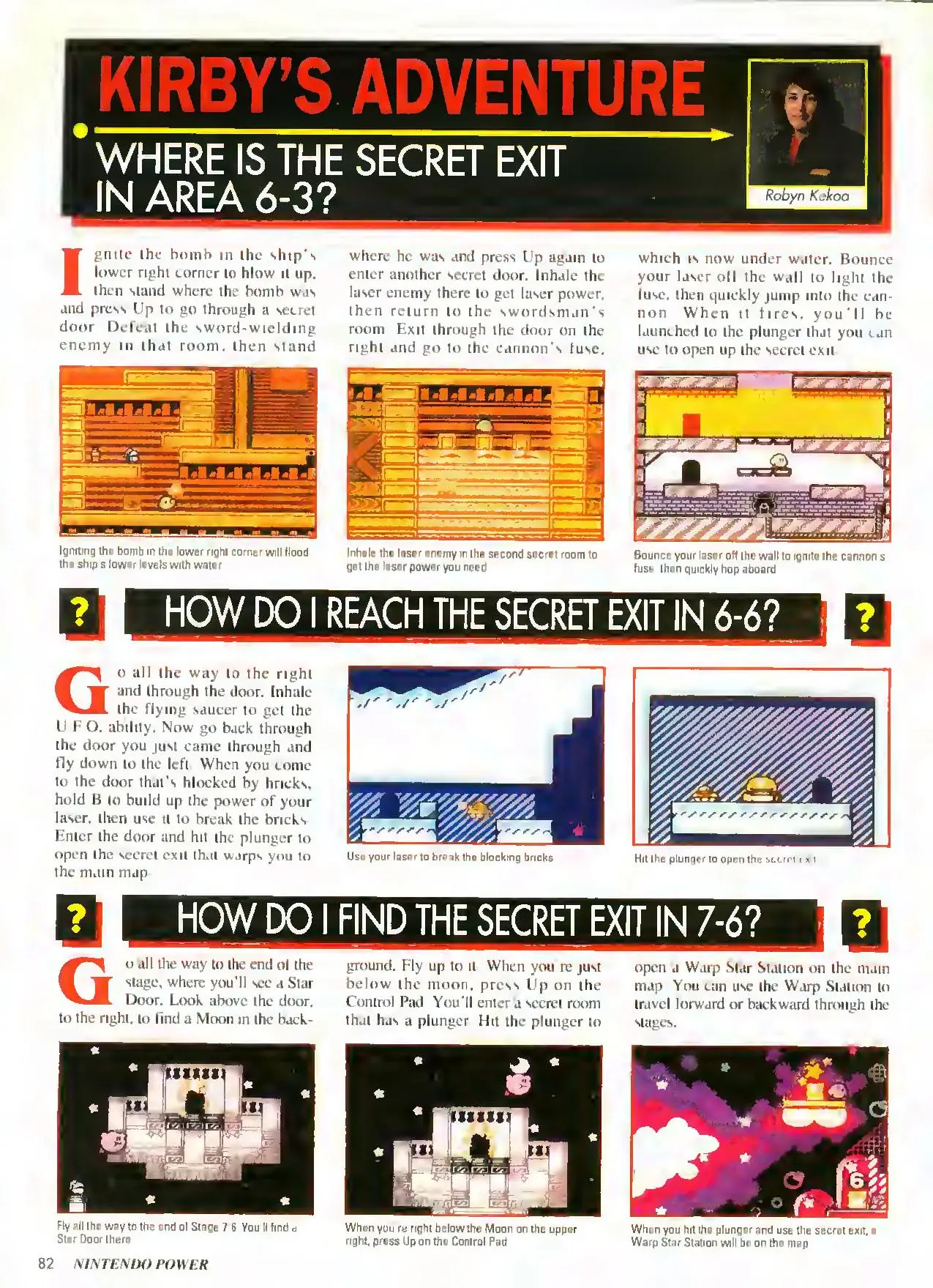 Counselor's Corner from Nintendo Power issue 54, page 82