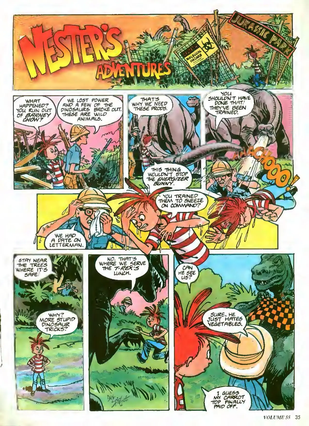 Nester's Adventures from Nintendo Power issue 55, page 35