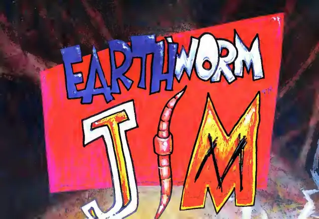 Pull-out poster from Nintendo Power issue 65 — Earthworm Jim
