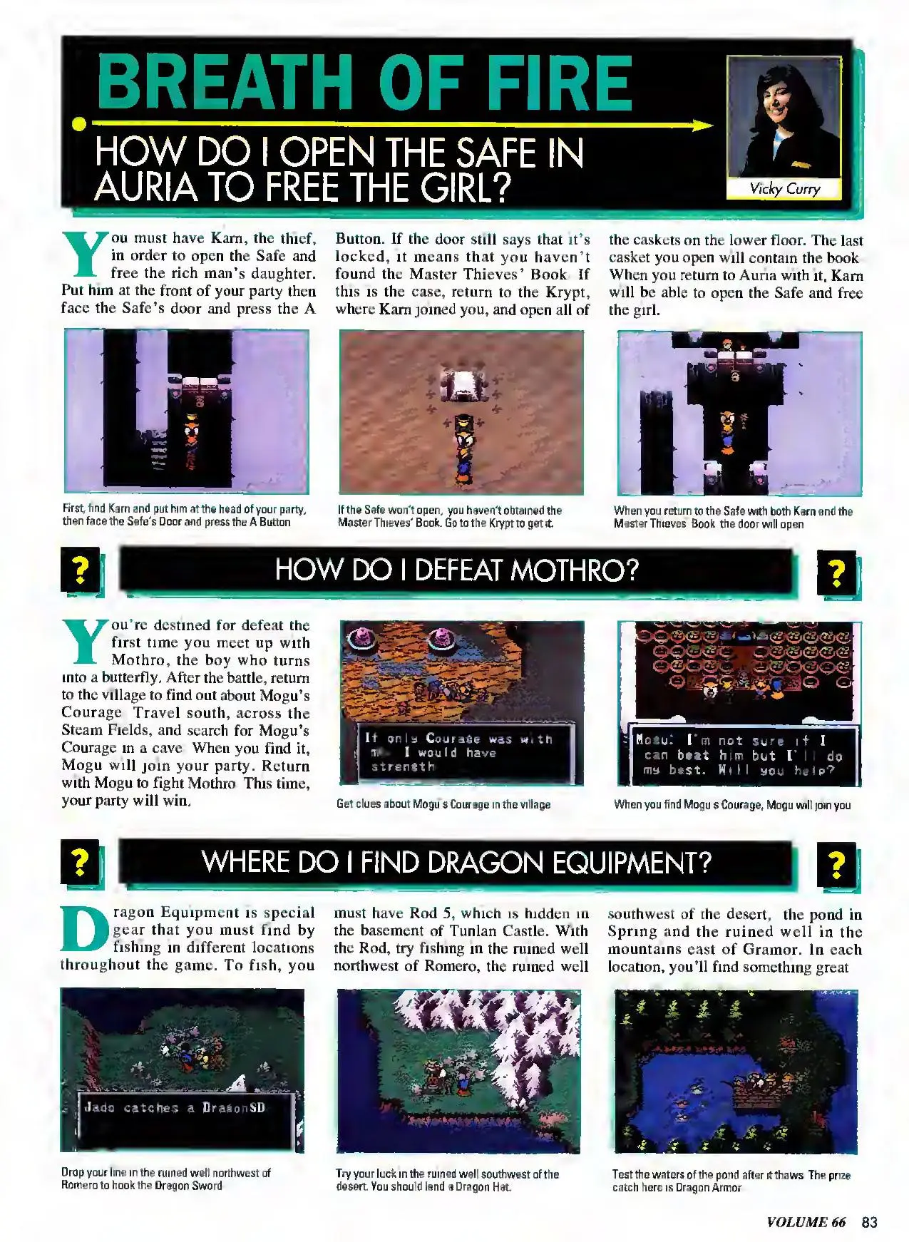 Counselor's Corner from Nintendo Power issue 66, page 83