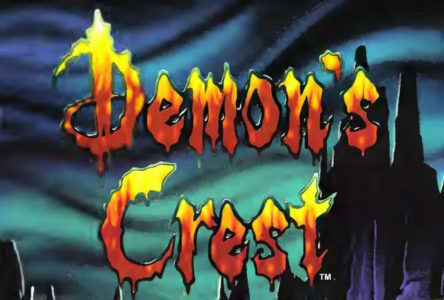 Pull-out poster from Nintendo Power issue 66 — Demon's Crest