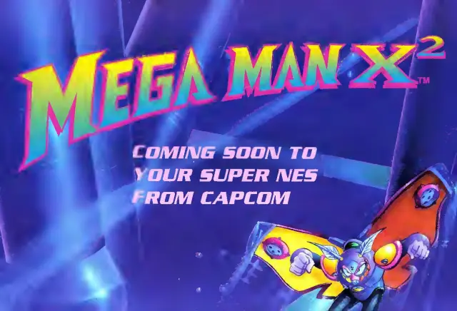 Pull-out poster from Nintendo Power issue 68 — Mega Man X2