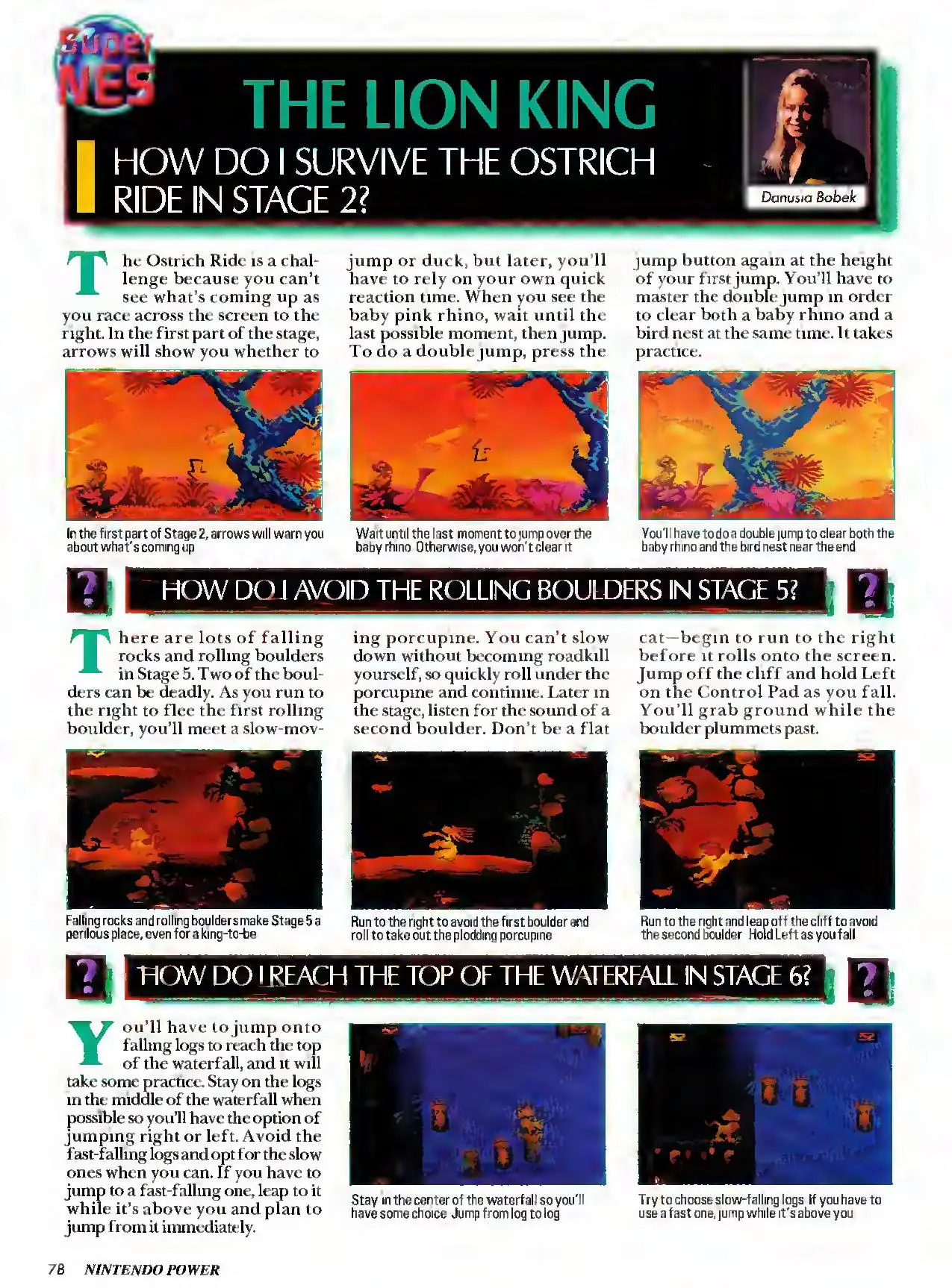 Counselor's Corner from Nintendo Power issue 71, page 78