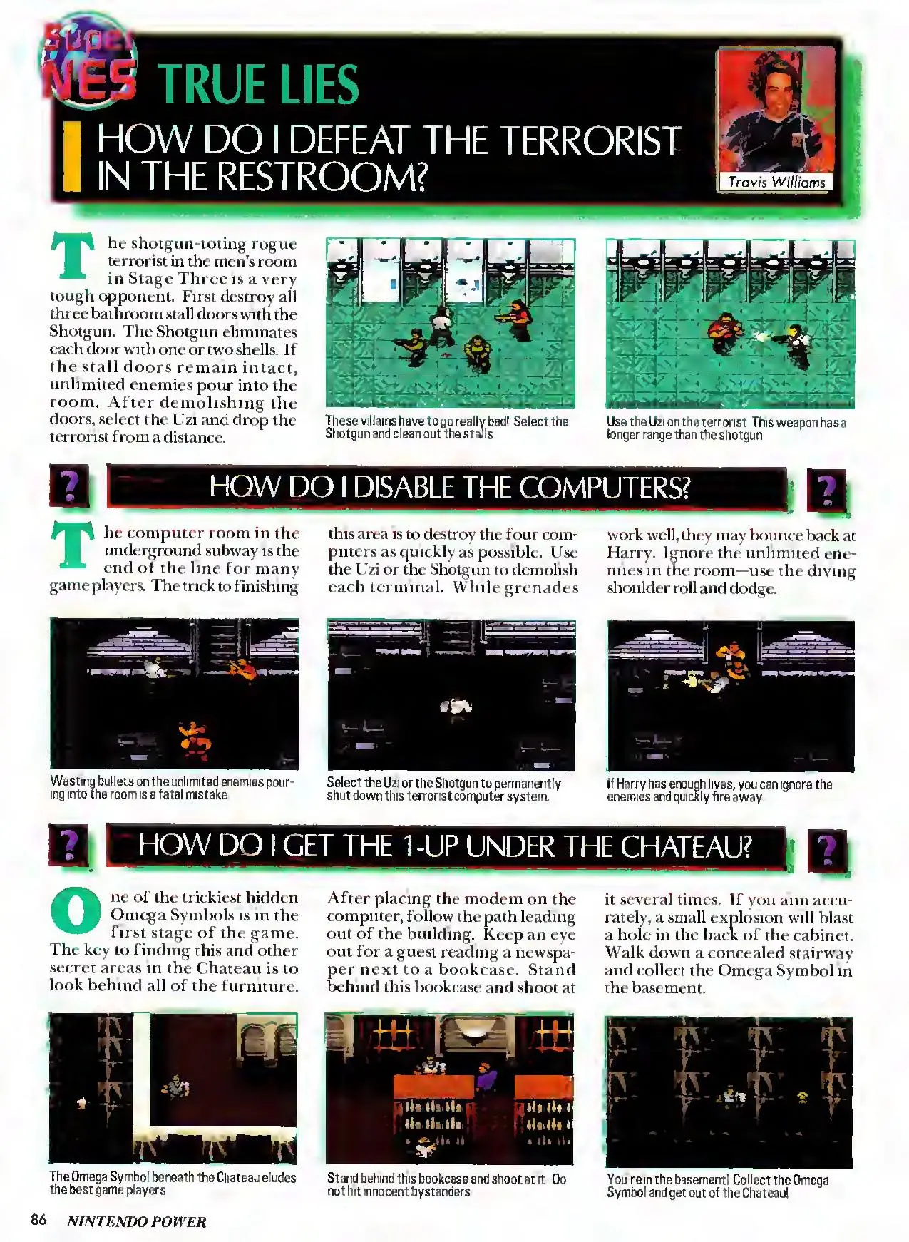 Counselor's Corner from Nintendo Power issue 73, page 86