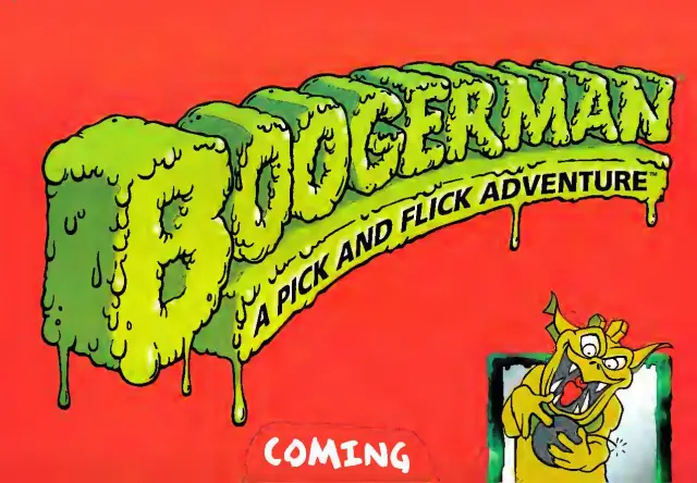 Pull-out poster from Nintendo Power issue 74 — Boogerman: A Pick and Flick Adventure