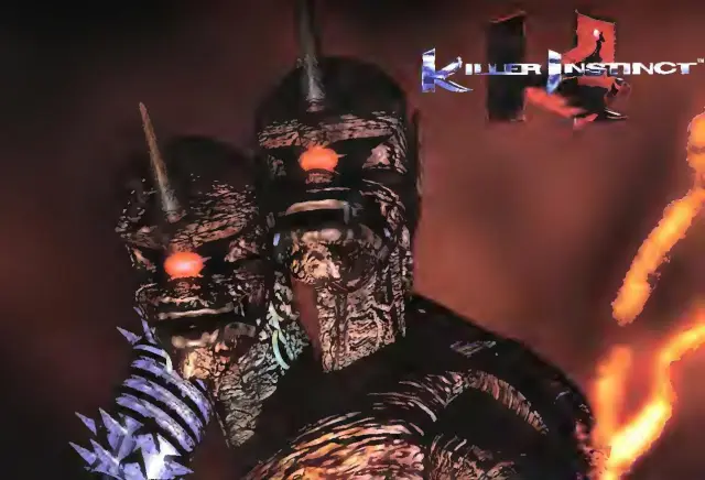 Pull-out poster from Nintendo Power issue 75 — Killer Instinct