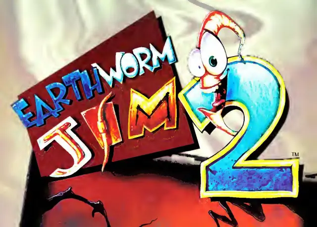 Pull-out poster from Nintendo Power issue 79 — Earthworm Jim 2