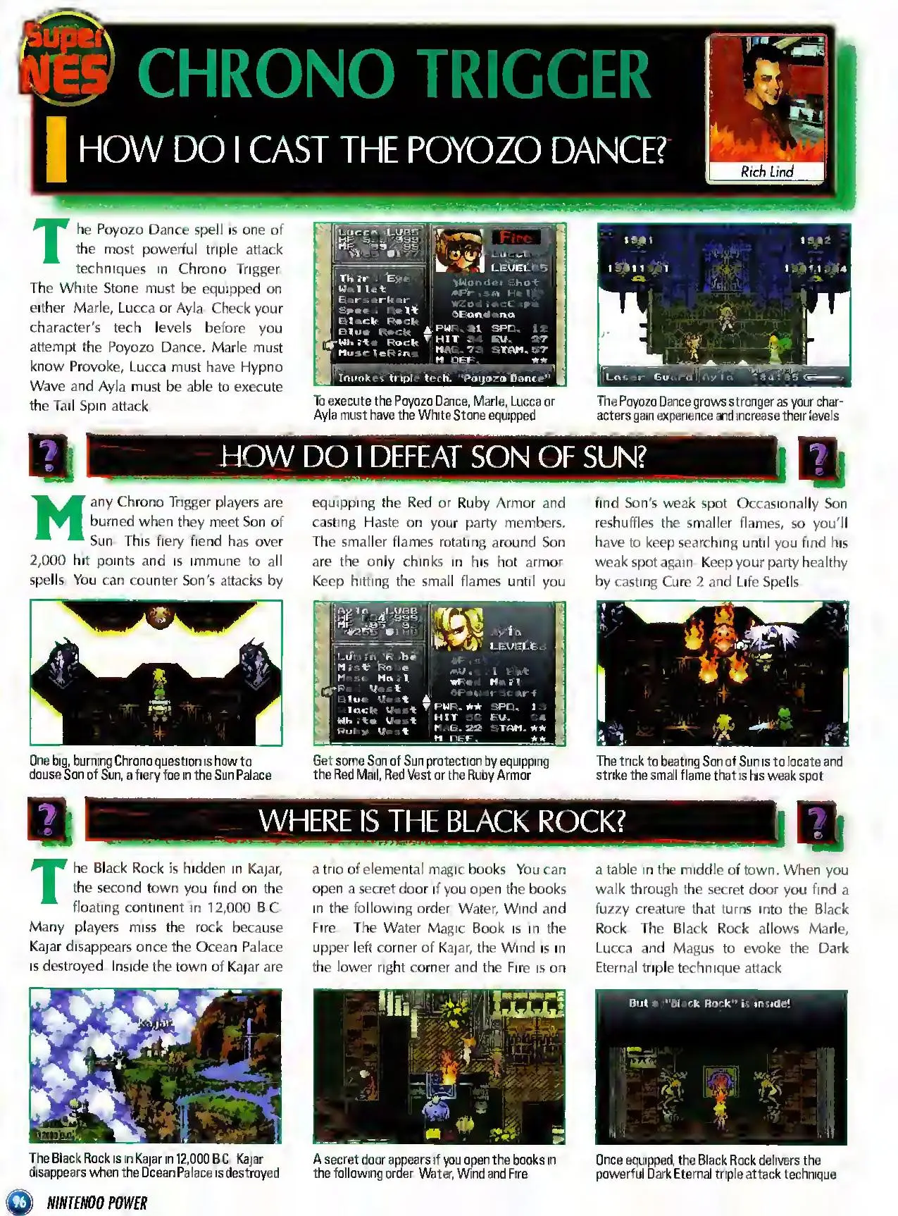 Counselor's Corner from Nintendo Power issue 80, page 8