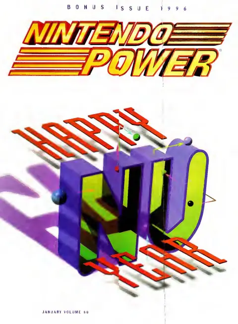 Nintendo Power issue 80 cover — New Year Special Cover